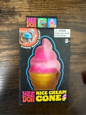 NeeDoh Nice Cream Cone - Pink
